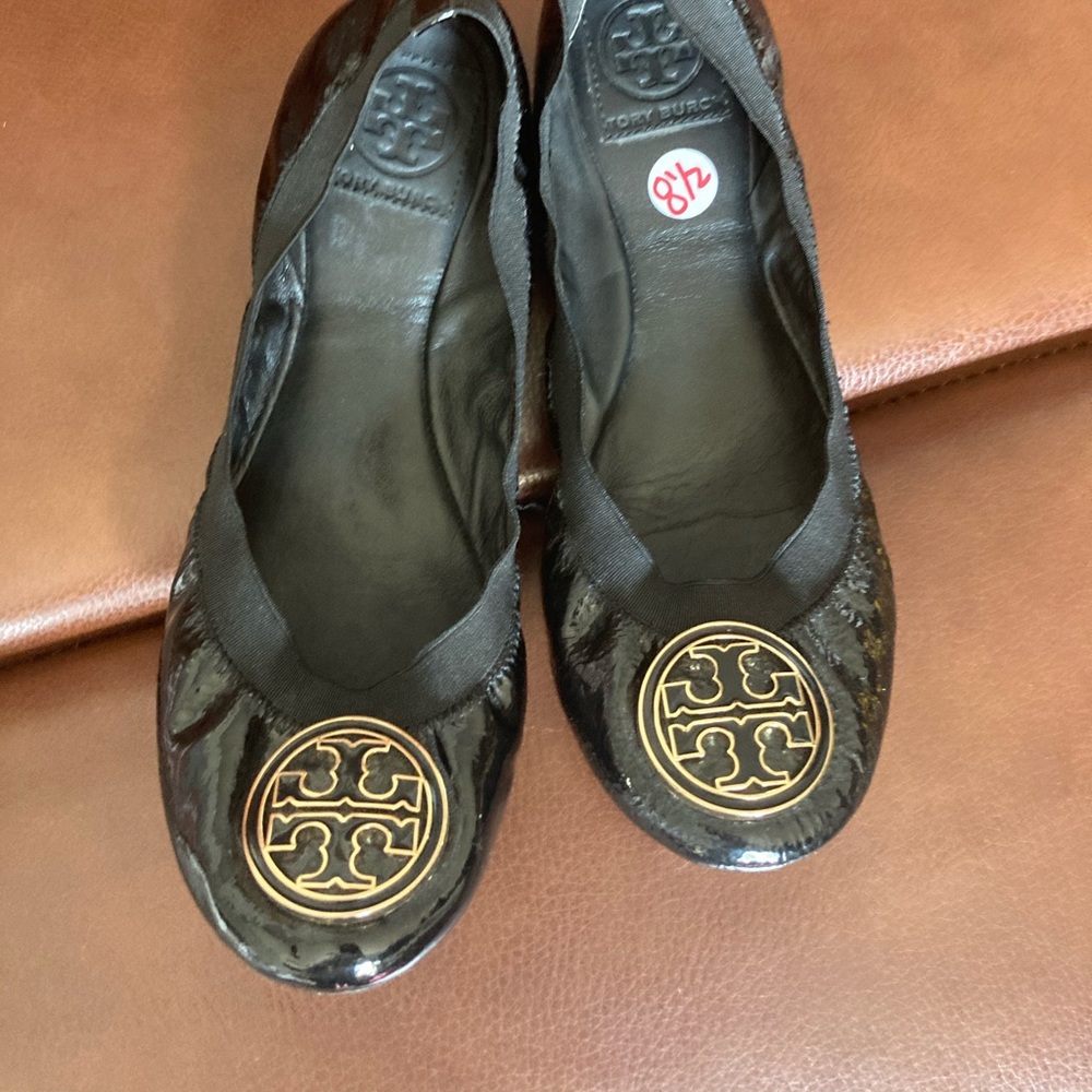 Patent Leather Tory Burch flats